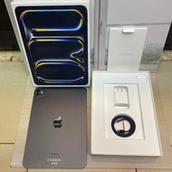 iPad Pro 11" M4 LL/A iPadOS 17.5.1 Ex Inter Wifi Only 256 GB CC 7 BH 100% Garansi September 2025 Ful