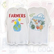 COD (Bangkok Delivery) MAO Shop Women's T-Shirt | "Vegetable And Fruit Farm" Print New Clothes For W