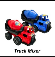Mainan Truck Buldozer Dan Mixer - Mainan Diecast - Buldozer