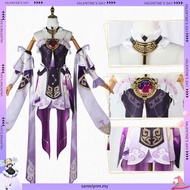 【Ready Stock】Honkai: Star Rail Fuxuan Cosplay Costume Full Set Wig Shoes New Game Women Fu Xuan Cos 