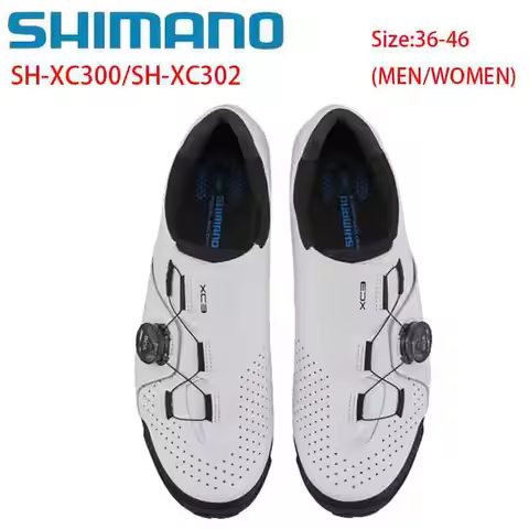 Shimano SH-XC300 SH-XC302 For Mountain Bike Fiberglass Sole Mountain Bike Self-locking Riding Shoes 