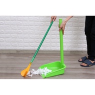 Plastic dustpan, long-handled plastic dustpan, durable and beautiful plastic dustpan