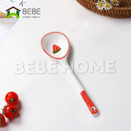 BEBE HOME🔥ช้อนเซรามิค ช้อนน่ารักๆ ช้อนกลางหางยาว ช้อนขนมหวาน ช้อนเซรามิค ช้อน ช้อนซุป ช้อนส้อมน่ารัก