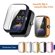 TPU Soft Cover Protective Electroplated Protector Case for Huami Amazfit Bip 3 Bip3 Pro