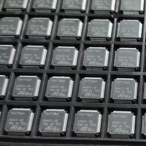5PCS TDA7786MTR TDA7786M TDA7786 QFP64