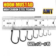 Mata kail HOOK High Carbon Steel Fishing