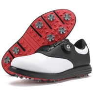 Ready Stock Men's Shoes OL Golf Shoes Anti-slip Activity Spikes Outdoor Sports Casual Shoes