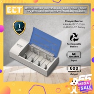 Beston C821BW Universal AA / AAA / C Size / D Size / 9V Rechargeable Battery Standard Charger
