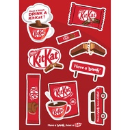 Nestle Kit Kat Hot Chocolate Sticker [Not For Sale]
