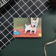 刺繡別針/燙貼 | 狗狗系列 | 牛頭梗 | Littdlework