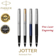 Parker Jotter Roller Pen  Free Laser Engraving - BLACK INK