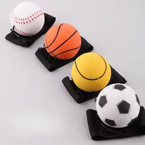 Stress Relief Ball MoonRock High Elastic with Elastic Cord Durable for Office Home Gym Hand Exercise