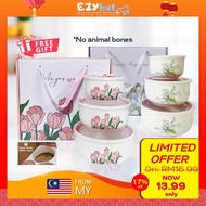 3pcs Ceramic Bowl Set | Container Set | Ceramic Bowl Set | Wedding Gift |Kitchen Essentials hadiah k