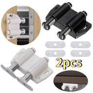 2pcs Double Cabinet Door Magnets/ Push Open Magnet Single Double Glass Cabinet Buffet Push Open Door