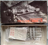 收藏品出清~未組合模型 1/72 日本海軍90式艦上戰鬥機(舊盒) FineMolds出品