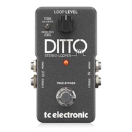 TC Electronic DITTO STEREO LOOPER Highly Intuitive Looper Pedal with Stereo I/O