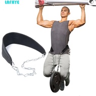 LAFAYE Weighted Dip Belt, Weight Lifting Workout Belt Pull-up Belt, Dip Belt Fitness Equipment With 