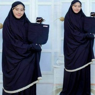 MUKENA SETELAN BERLENGAN/MUKENA JUMBO/MUKENA POTONGAN DEWASA/MUKENA RAYON SAMITEX/MUKENA ADEM DAN NY