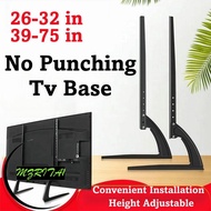 MARITA1 LED LCD Monitor Bracket, 26-32/39-75 Inch Universal Tv Stand, High Quality Adjustable Alloy 