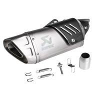 Akrapovic M1 38-51MM Motorcycle Exhaust Muffler Pipe Escape Moto Scooter Cover Canister Pipe