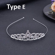 PTT Bando Wanita Crown Berlian Women Bando Anak Dengan Mutiara Aksesoris Rambut Ala Princes Murah Im