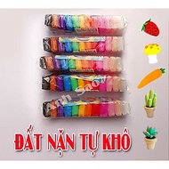 Đất Sét Tự Khô Nhật 12  Màu Đất Nặn Cho Bé Nhiều Màu Giá Rẻ An Toàn Cho Bé - Đồ Chơi Cho Bé