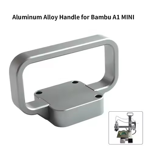For Bambu A1 mini All Metal Handle CNC AL6061 Material Kit Easy to Hold for Bambu lab A1 MINI 3D Pri