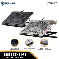Rexus BREEZE B145 B-145 B 145 Cooling Pad Cooling Fan Laptop Fan Laptop Cooling Mat Laptop Coaster