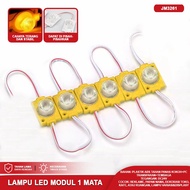 Lampu LED Modul 1 / 3 / 6 Mata Jumbo DC12V – DC24V dengan Lensa Optik Terang Stabil Tahan Lama