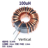 1Pcs High Current Magnetic Ring Inductor 106125-10uH 22uH 33uH 47uH 68uH 100uH Energy Storage Induct