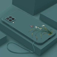 TPU figure flowers and butterflies Samsung A42- Samsung M42