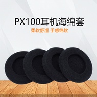 Suitable for Sennheiser PX100 Sponge Cover PX100-II PX80 PX200 Earphone Cotton Accessories 50mm Earm
