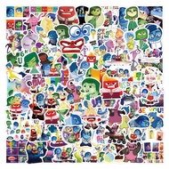 120pcs Inside Out Cartoon Stickers for Water Bottles, Cute Trendy Movie Waterproof Vinyl Decals for 