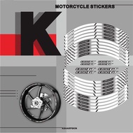 Promotion Motorcycle Sticker Suitable for BMW C650GT Dedicated Wheel Rim Steel Rim Sticker Reflectiv