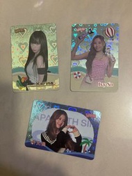 Ivy So collar，Karina aespa ，許允真閃卡，yes card 118期