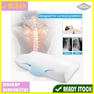 Orthopedic Memory Foam Slow Rebound Soft Pillow Pillow 50x30cm White