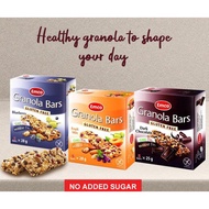 EMCO Gluten Free Granola Bars - Dark Chocolate • Blueberry • Fruit Mix (5 Bar/Box) Healthy Diet Bars