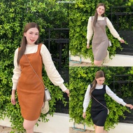 SpinnyHouse Mini Dress Silk Fabric Korea Style Horse Korean Don't Miss It Overalls Knitted Model Gd 