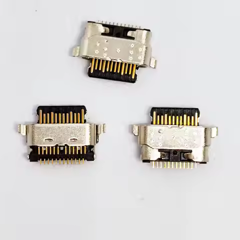 10PCS For Motorola MOTO G72 G51 G41 G31 / G Play 2021 Power Type-C USB Charging Dock Charge Socket P