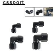 90 Degree Swivel Elbow Hose Fittings AN4 AN6 AN8 AN10 Female Thread To Hose End Pipe Adapters for Br