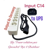 APC C14 UPS converter power cable to 8 socket Pdu socket