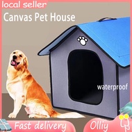 Cat/Dog Pets House Outdoor Waterproof Dog Kennel Outdoor Rainproof Pet Nest Foldable Pet Shelter 户外防水猫窝 狗屋室外可拆洗