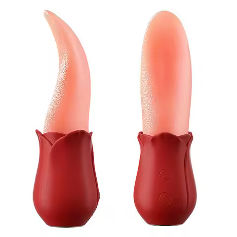 A Fun, Tongue-shaped Clitoral Vibrator For Women—gentle Suction, Nipple Stimulation, And Totally Dis