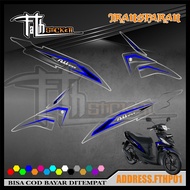 TRANSPARENT Striping ADDRESS FTHP01 Sticker Variations Sticker list body motor ADDRESS Code FTHP01