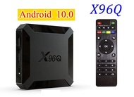 X96Q Android 10.0 Smart TV Box 4K Allwinner H313 Quad Core 1G 8G 2G 16G  2.4G Wifi Netflix Youtube H.265 Full HD Media Player TV Receivers