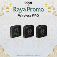 RØDE Wireless PRO Compact Wireless Microphone System | 40 Hours Recording | Camera, Smartphone and Computers