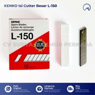 (5 PCS) Isi Refill Mata Pisau Cutter Besar Kenko L-150 / Isi cutter