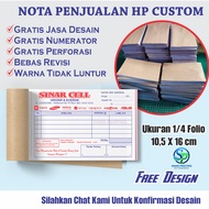 Custom Free Design HP Sales Note - HP Counter Note