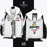 Ducati Motorcycle DUCATI Fleet Jacket MotoGp Racing Jersey Men Women Spring Autumn Cycling Jacket Ja