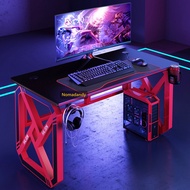 E-sports PC Gaming Desk Home-use PC Rack Table Caféteria Gaming Desk and Chair Set All-in-one Table